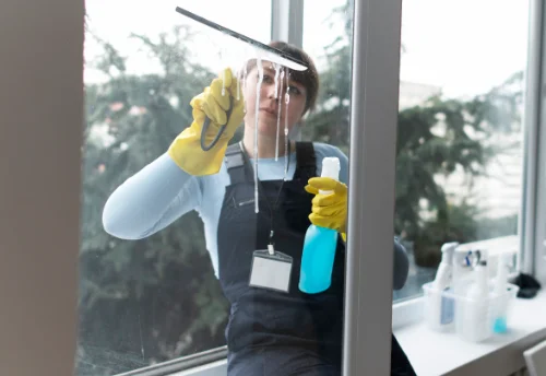 Nettoyage de vitres intérieures et extérieures à Saint-Pardoux-le-Vieux